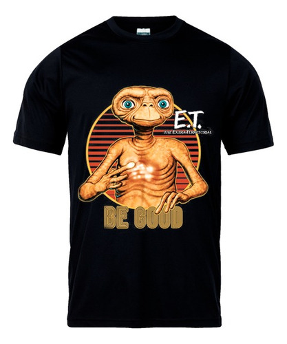 Remera De Algodon E.t. Talles De S A Xxl
