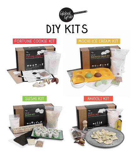 Global Grub Sushi De Diy Que Hace El Kit - Kit Incluye Sushi