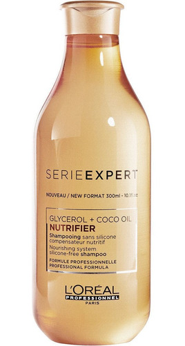 Shampoo Nutrifier Nutrición 300 Ml Loreal Pro