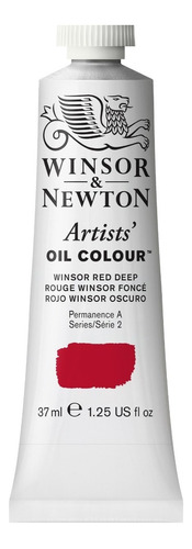 Óleo de artista Winsor And Newton Professional Series 2 37 ml Cor de óleo Dark Winsor Red 725