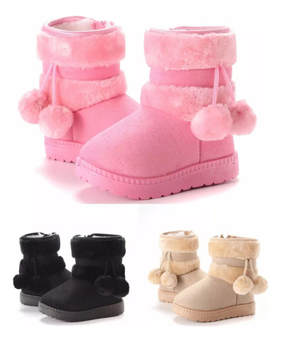 Oferta !!! Botin Pantufla Chiporro  Niños Y Bebe  Invierno  