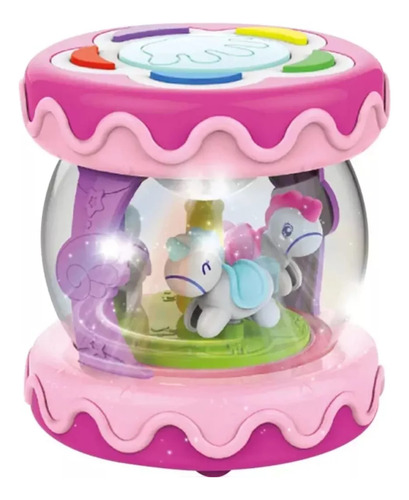 Tambor, Carrusel Musical Interactivo Juguete Para Bebes.