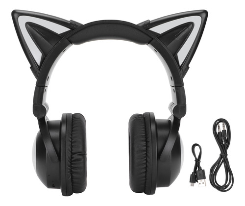 Auriculares Estéreo Bluetooth Cat Ear Con Micrófono