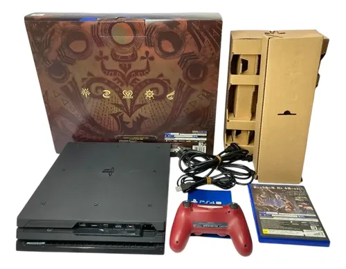 Console Playstation 4 Pro Monster Hunter World Bivolt (Novo com