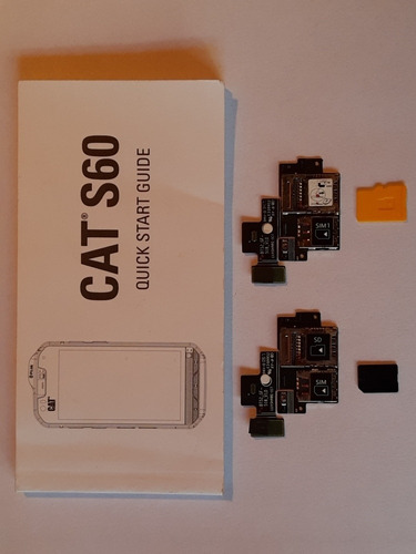 Lectora De Sim Y Sd Para Celular Cat S 60 Originales