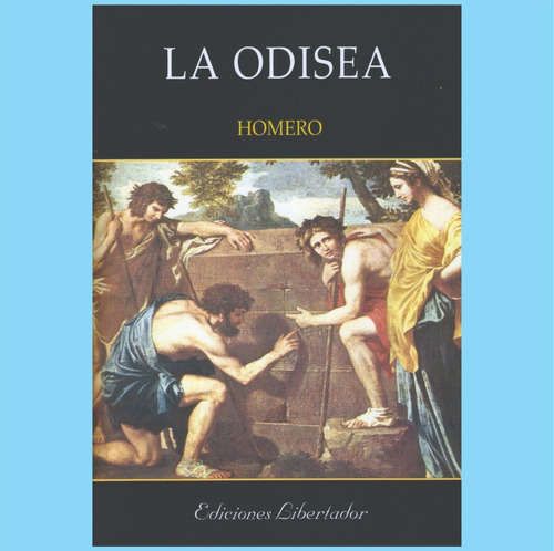 La Odisea - Homero Libro Nuevo Mitología