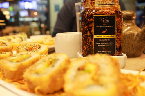 Salsa Macha Chile Morita Y Semillas Valois Gourmet