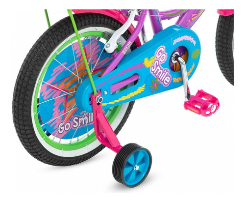 Bicicleta Getgo Go Smile 16 Multicolor