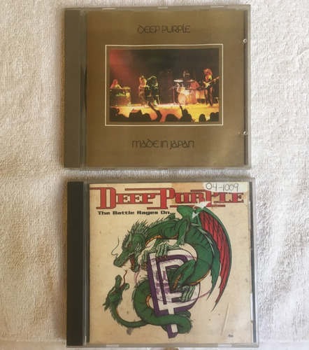 Cds Deep Purple Made In Japan - The Battle Rages On ...