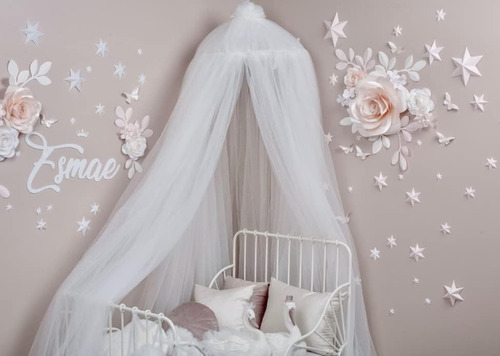 Modern Nursery Kids Bed Canopy - Baby Cuna Bed Mosquito Net