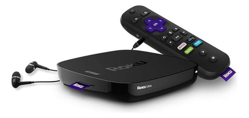 Roku Ultra 4k Hdr Tv Box Streaming Control Voz Dolby Vision  (Reacondicionado)