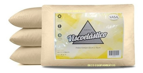 Almohada Viscoelastica Oferta 2 Unidades Divino