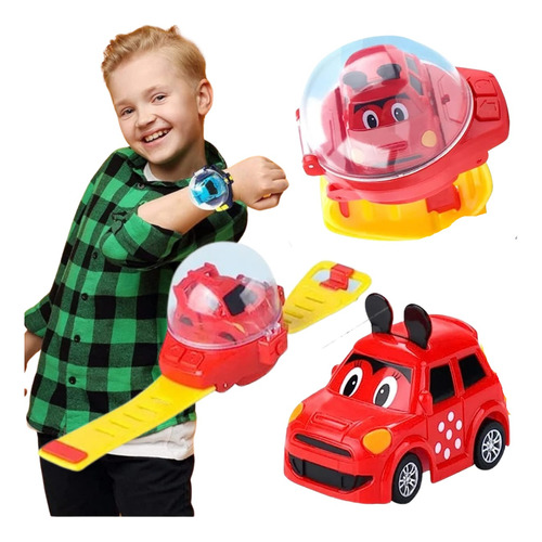 Reloj Con Carro A Control Remoto Para Niños