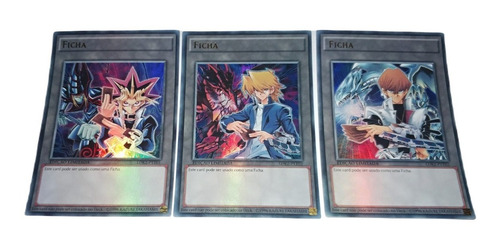 Yugioh Token Ficha Yugi Joey Kaiba Português