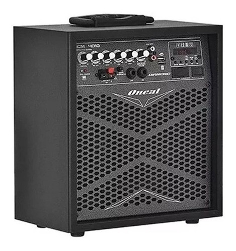 Caixa Amplificada Oneal 10pol 125w Ocm-4010-pt-i