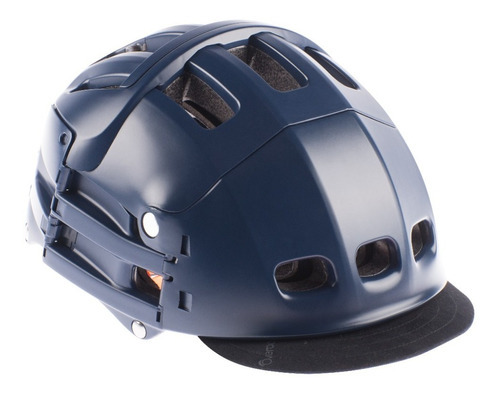 Visera Para Casco Plegable Overade Plixi Fit Color Negro Talla UNITALLA