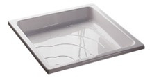 Receptaculo Ducha Blanco Acrilico Ferrum 76x76 Ra76b