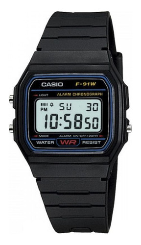 Reloj Casio Mod. F-91w-1d Local Daddona