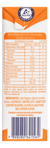 Leite Condensado Zero Lactose Italac Caixa 395g
