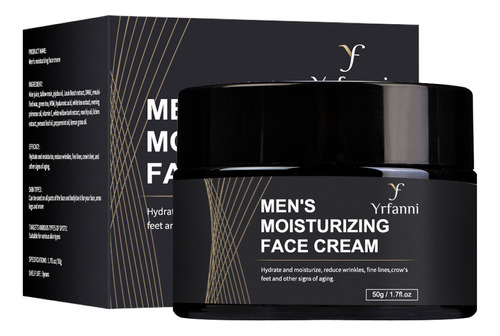 Crema Facial Para Hombre, Mezcla De Aceites Y Suavizantes, C