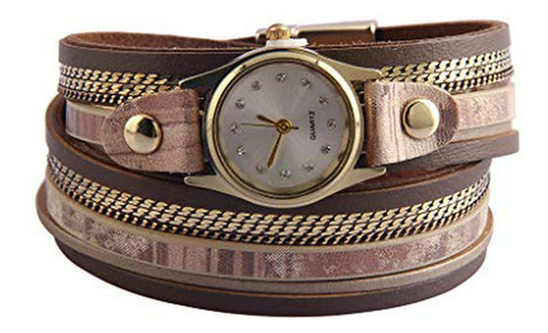 Reloj De Ra - Vintage Casual Bohemian Style Women Leather Wa