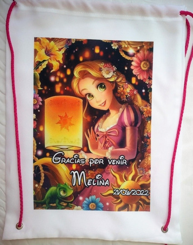 Mochilita De Tela Personalizada, 30x40, 30 Unidades