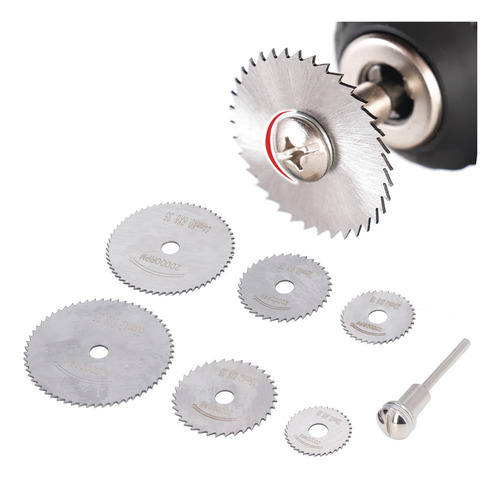 Disco De Sierra, 7 Unidades, Mini Rueda De Corte Circular De