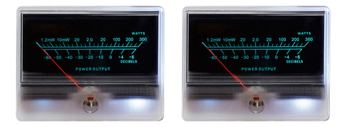 Amplificador De Potencia Vu Meter De Alta Precisión, Preampl