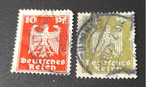 Sello Alemania Imperio - Nueva Aguila 1924