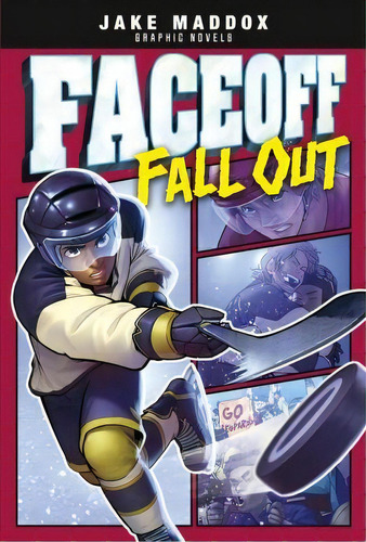 Faceoff Fall Out, De Jake Maddox. Editorial Stone Arch Books, Tapa Blanda En Inglés