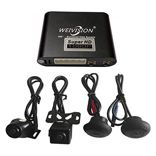 Weivision Super Hd 1080p Car 360 Grados Bird View Surro...