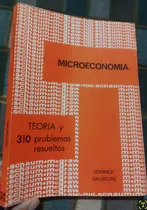 Comprar Libro Schaum Microeconomía 310 Problemas Resueltos Salvatore