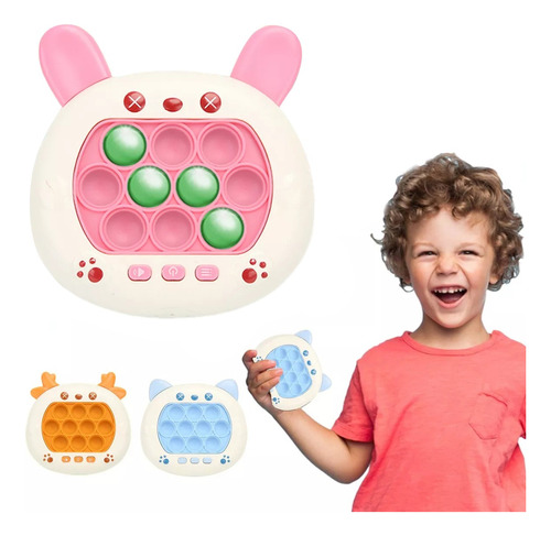 Juguetes Sensoriales Bubble Pop Antiestres Quick Push Game