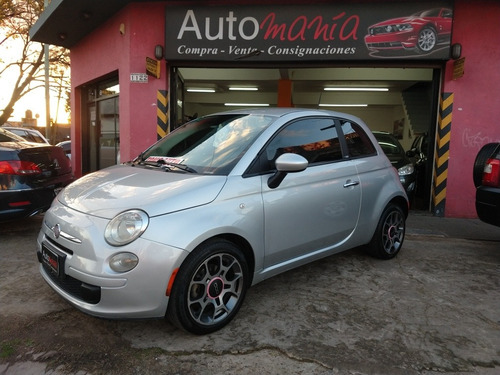 Imagen 1 de 14 de Fiat 500 2012 1.4 Cult Muy Bueno Tomo Auto Fcio X Bco