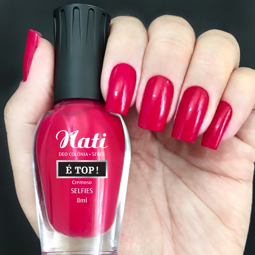 Imagem 2 de 2 de Esmalte Nati 5free - Selfies - 8 Ml - Kit Com 6 Frascos