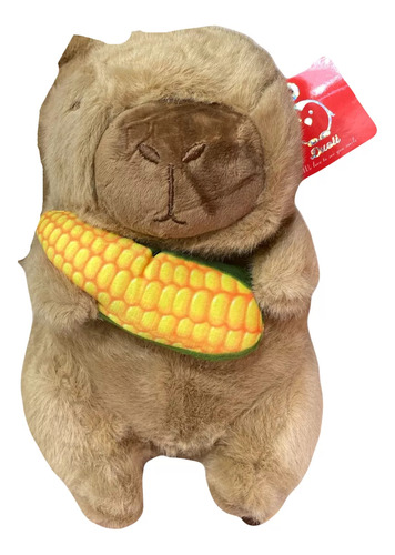 Peluche Capibara Suave Con Elote Zanahoria O Lechuga 22cm