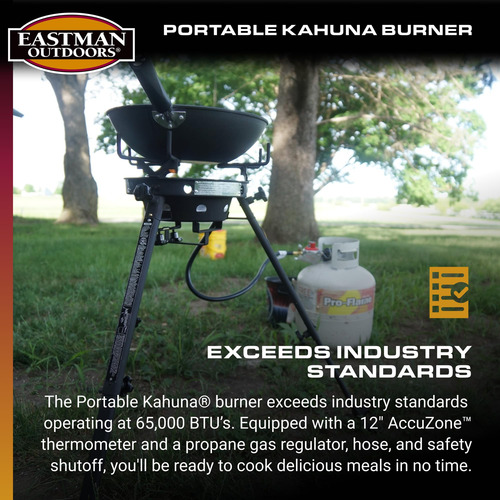 Quemador Portable Kahuna Eastman Outdoors Xl Con Frenos