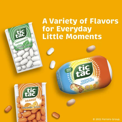 Mentas Tic Tac Refrescantes