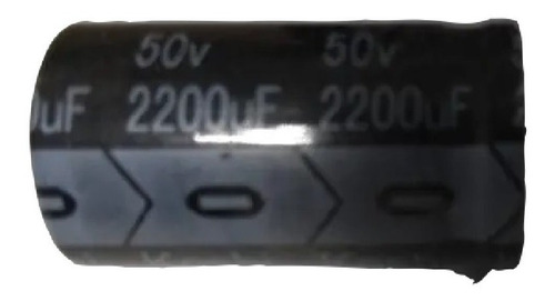 Capacitor Electrolitico 2200 Uf/50v  Bolsa Por 100 Unidades