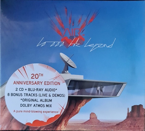Air 10 000 Hz Legend Cd + Blu Ray Nuevo Musicovinyl