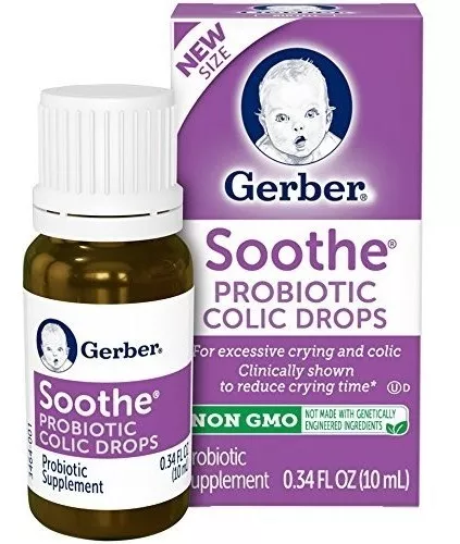  Gerber Soothe gotas probióticas para los cólicos : Bebés