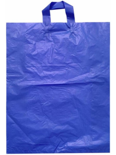 Umt Plastar 100 Bolsas De Compras Azules, 17  X 12  X 5, 50 