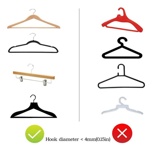 300x Colgadores De Ropa \ En \ Etiquetas De Plástico Verde