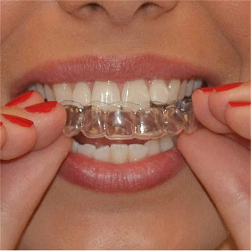 Kit 2 Placa Protetor Bucal Anti Bruxismo Evita Ranger Dentes