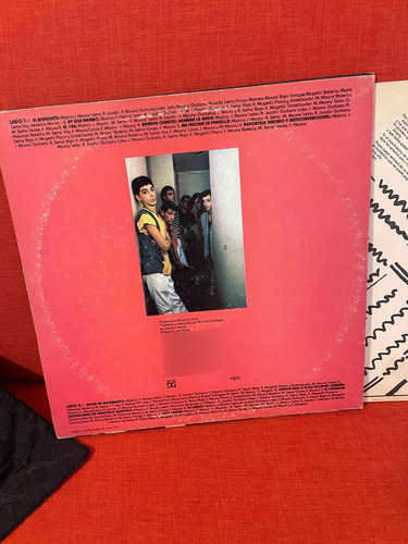 Disco Lp Virus 1era Ed Recrudence Exc Insert