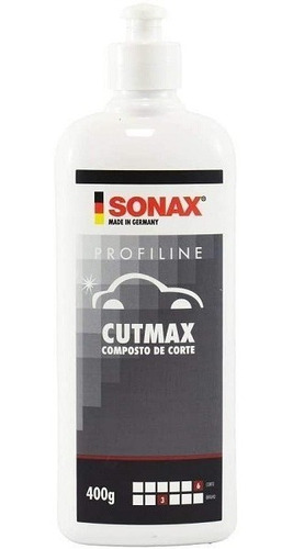 Sonax Profiline Composto Polidor De Corte Cutmax 400ml
