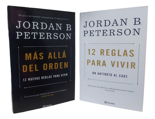 Libros Mas Alla Del Orden + 12 Reglas Para Vivir