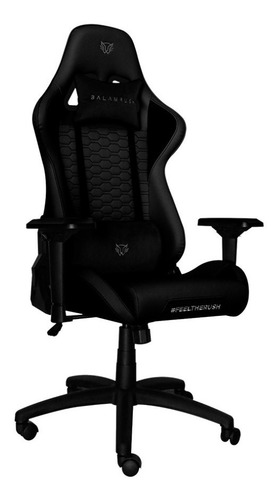 Imagen 2 de 6 de Silla Gamer Balam Rush Thunder Rush 2 Negro Hasta 150kg/180°