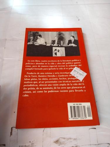 Ruiz Massieu El Mejor Enemigo Eugenio Aguirre Espasa-calpe (Usado)
