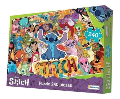 Rompecabezas Puzzle Tapimovil Stitch X 240 Piezas Didáctico